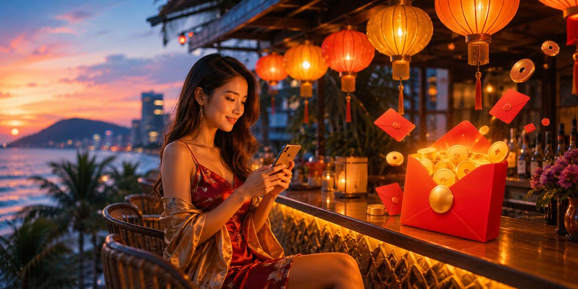 Khung cảnh lễ hội lồng đèn đỏ tại Hội An